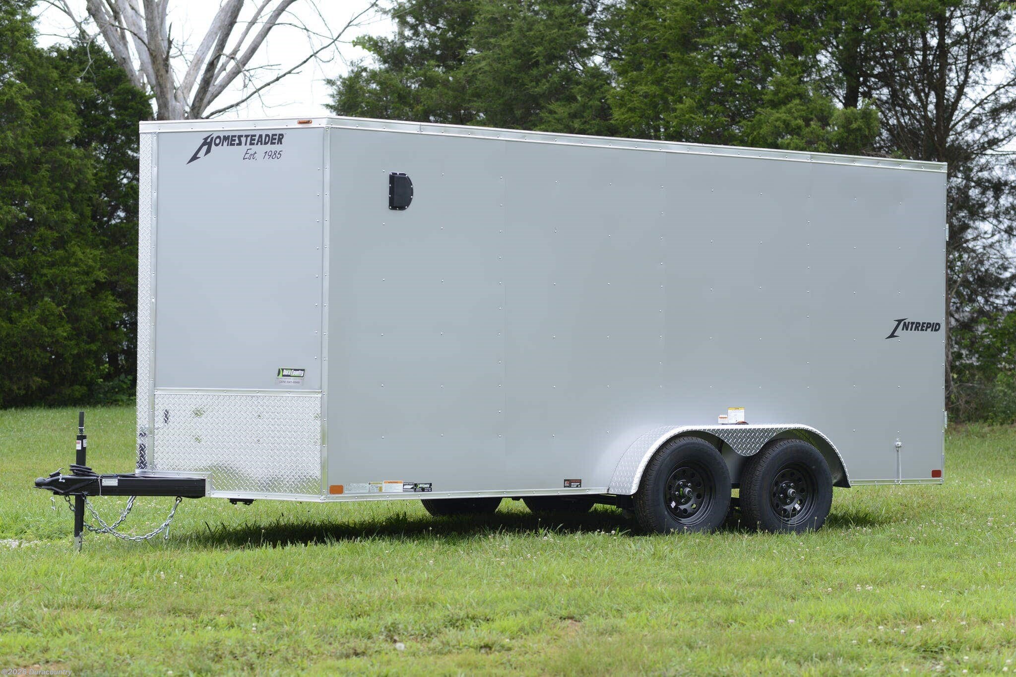 2027 Intrepid 716 IT 84" x 16' Tandem Axle Cargo Trailer 7K by Homesteader from Duracountry in Irvington, Kentucky