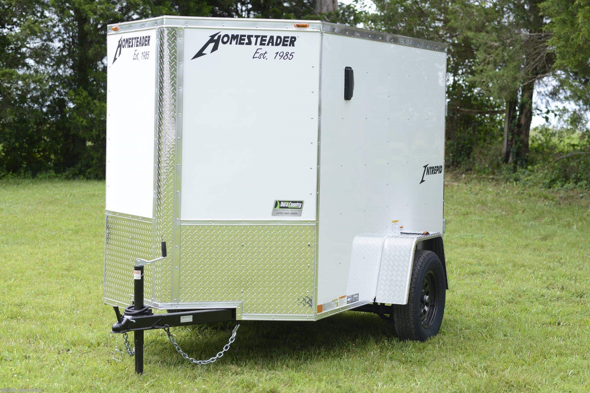 2027 Homesteader Intrepid 5' x 8' Cargo Trailer 3.5K