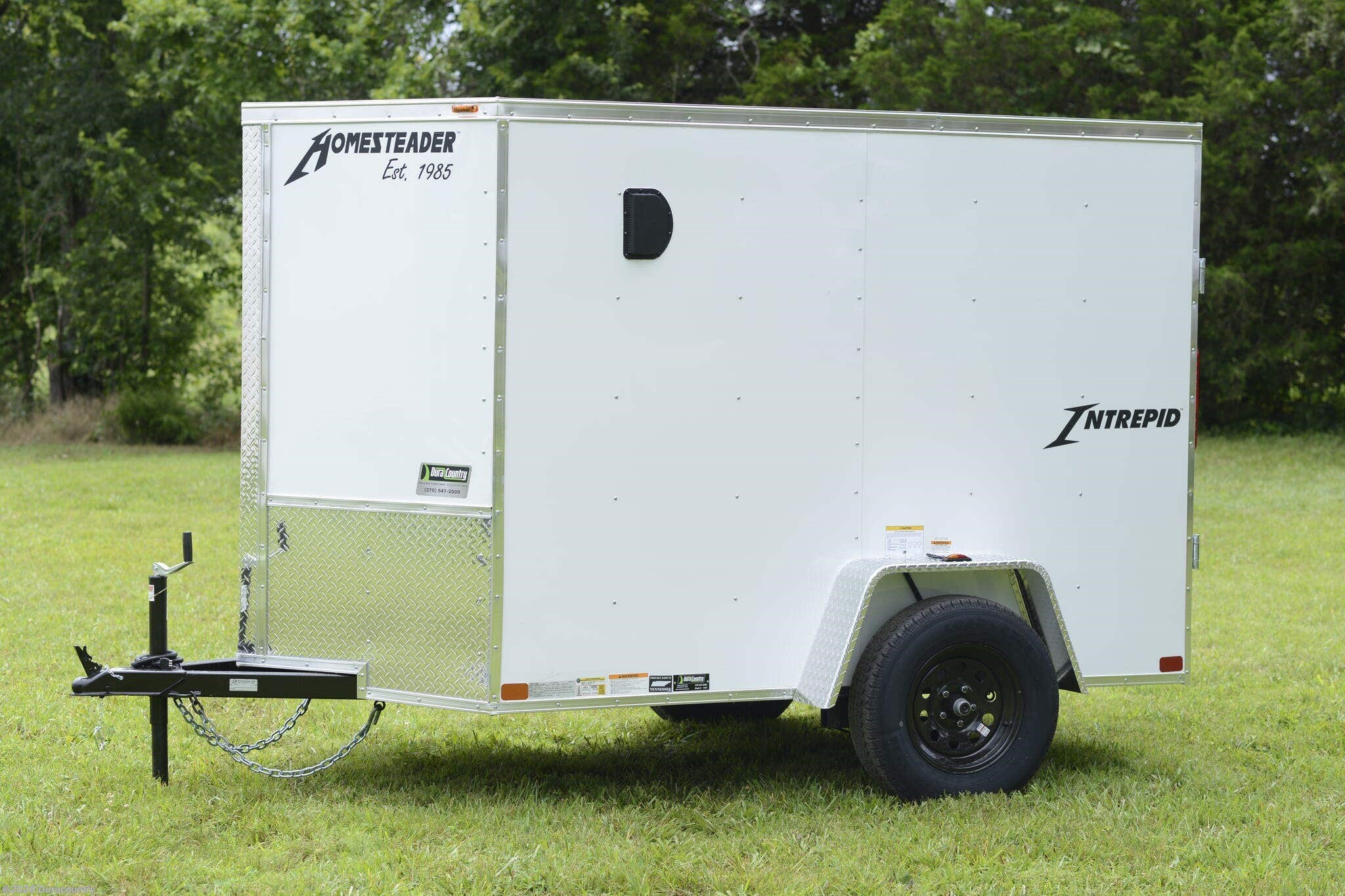 New 2027 Homesteader Intrepid 5' x 8' Cargo Trailer 3.5K available in Irvington, Kentucky
