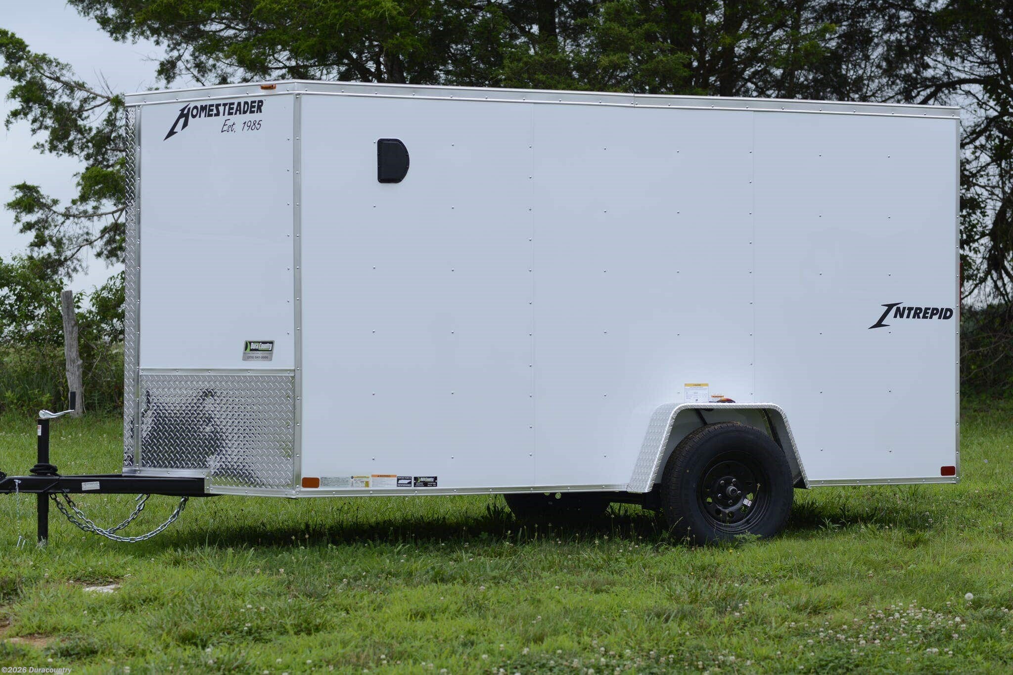 2027 Intrepid 612 IS  6' x 12' Single Axle Cargo Trailer 3.5K by Homesteader from Duracountry in Irvington, Kentucky