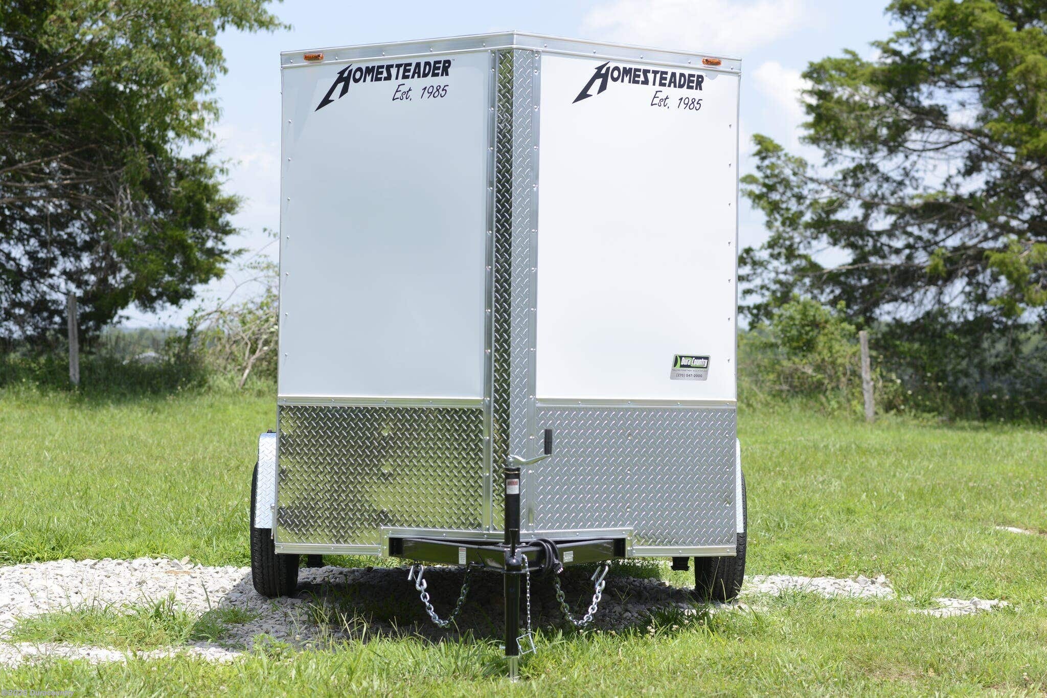 2027 Homesteader Intrepid 6' x 12' Single Axle Cargo Trailer 3.5K - New Cargo Trailer for sale by Duracountry in Irvington, Kentucky