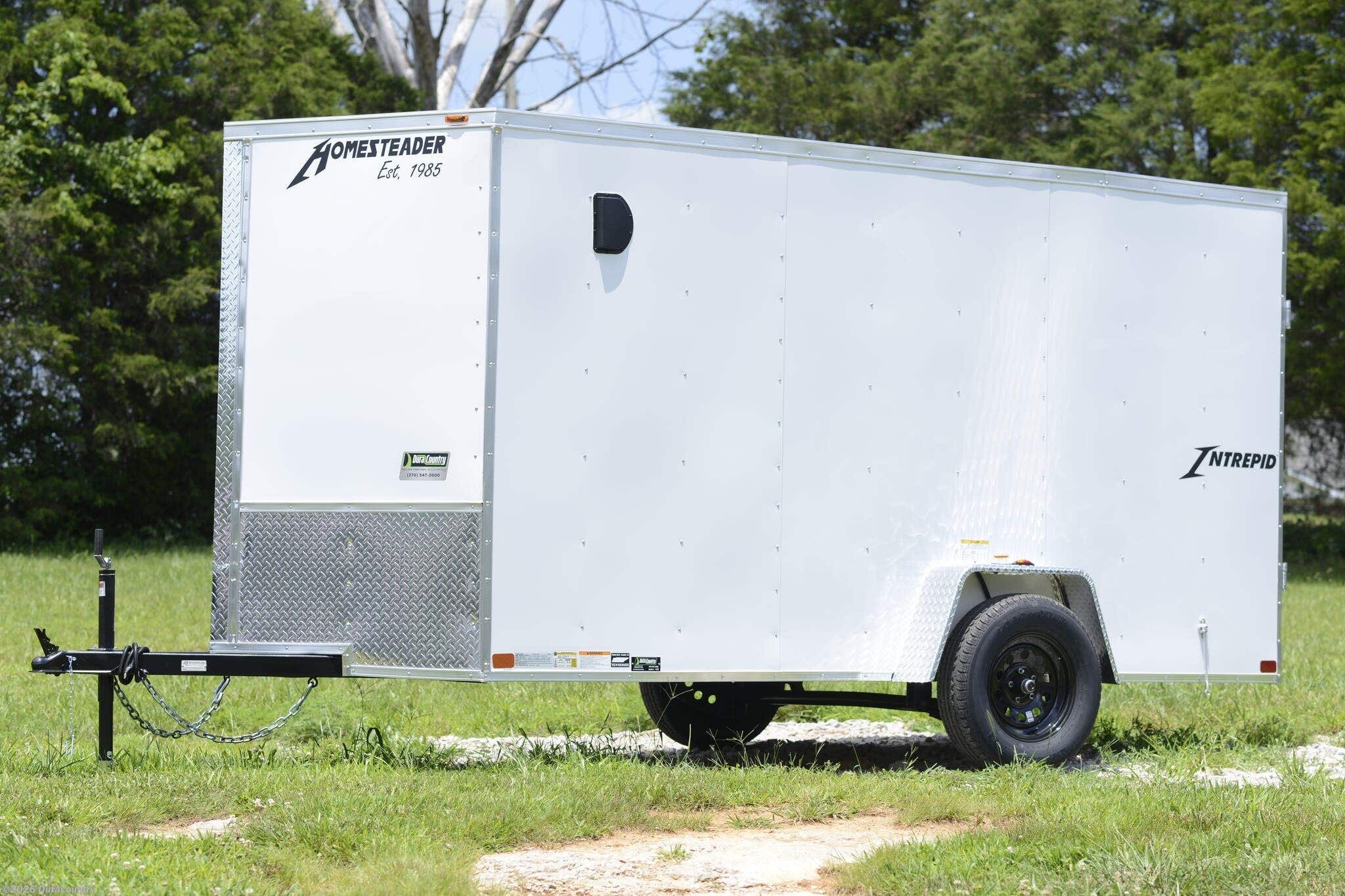 2027 Intrepid 6' x 12' Single Axle Cargo Trailer 3.5K by Homesteader from Duracountry in Irvington, Kentucky