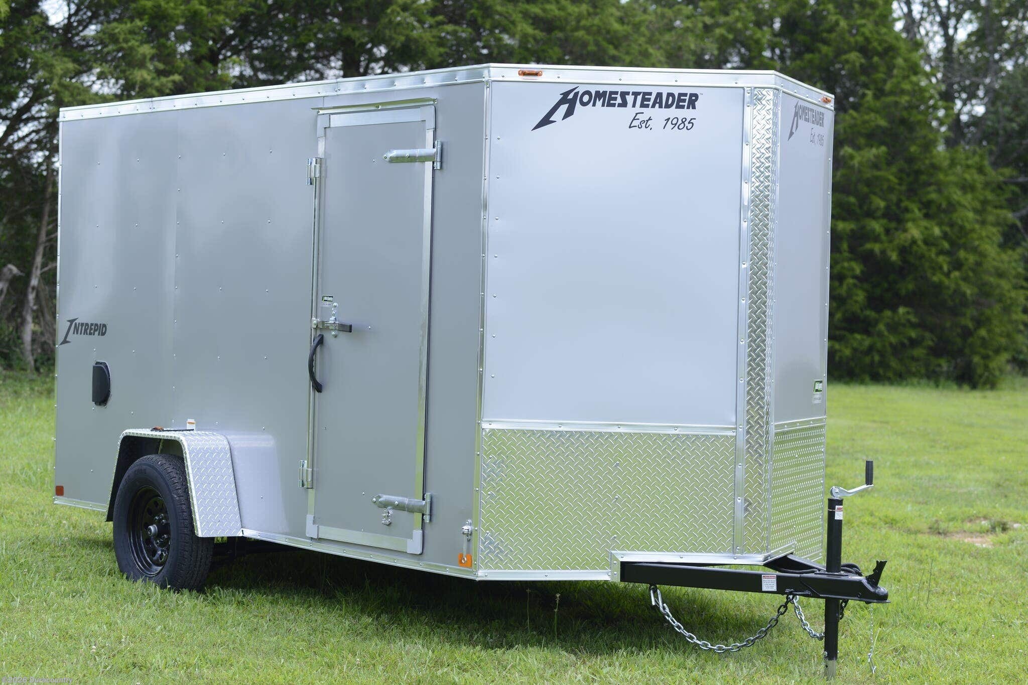 2027 Homesteader Intrepid 6' x 12' Single Axle Cargo Trailer 3.5K