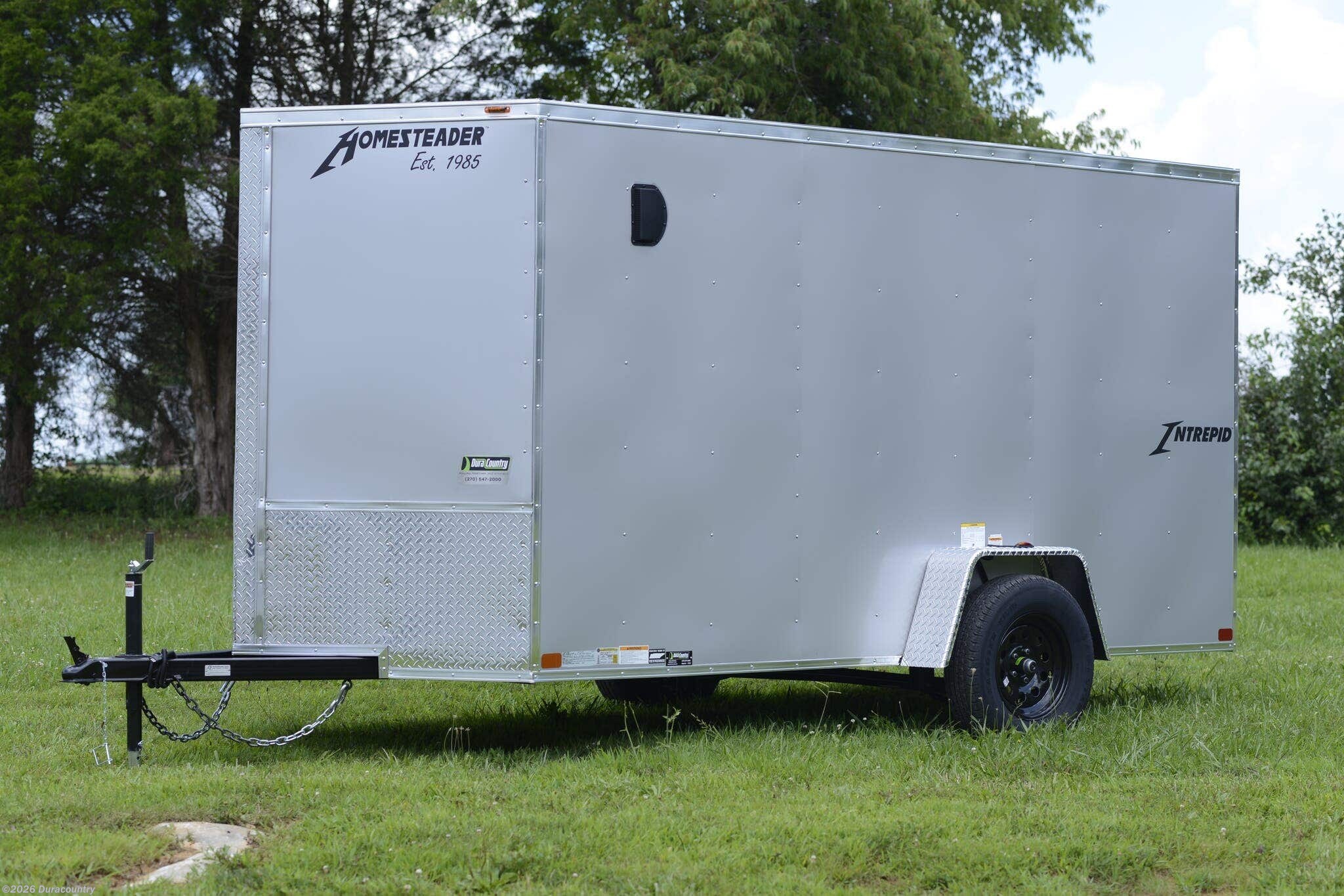 New 2027 Homesteader Intrepid 6' x 12' Single Axle Cargo Trailer 3.5K available in Irvington, Kentucky