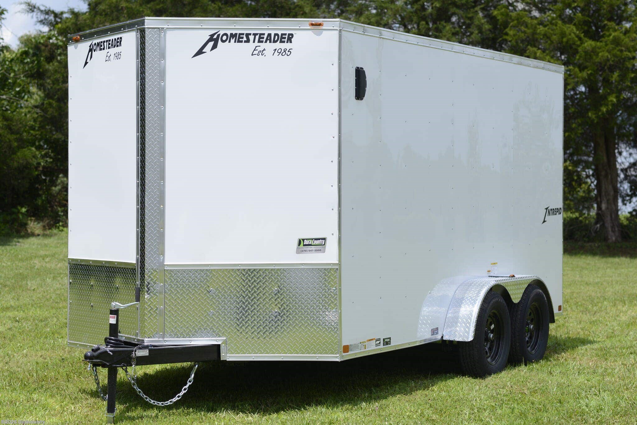 2027 Homesteader Intrepid 7' x 14' Tandem Axle Cargo Trailer 7K