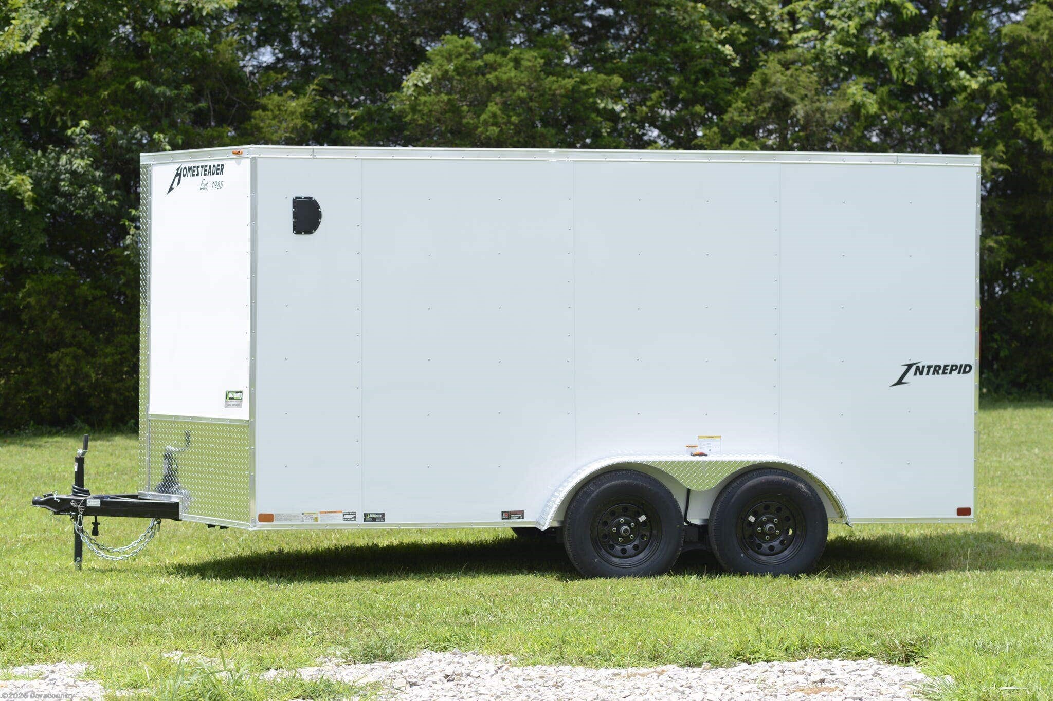 2027 Intrepid 7' x 14' Tandem Axle Cargo Trailer 7K by Homesteader from Duracountry in Irvington, Kentucky