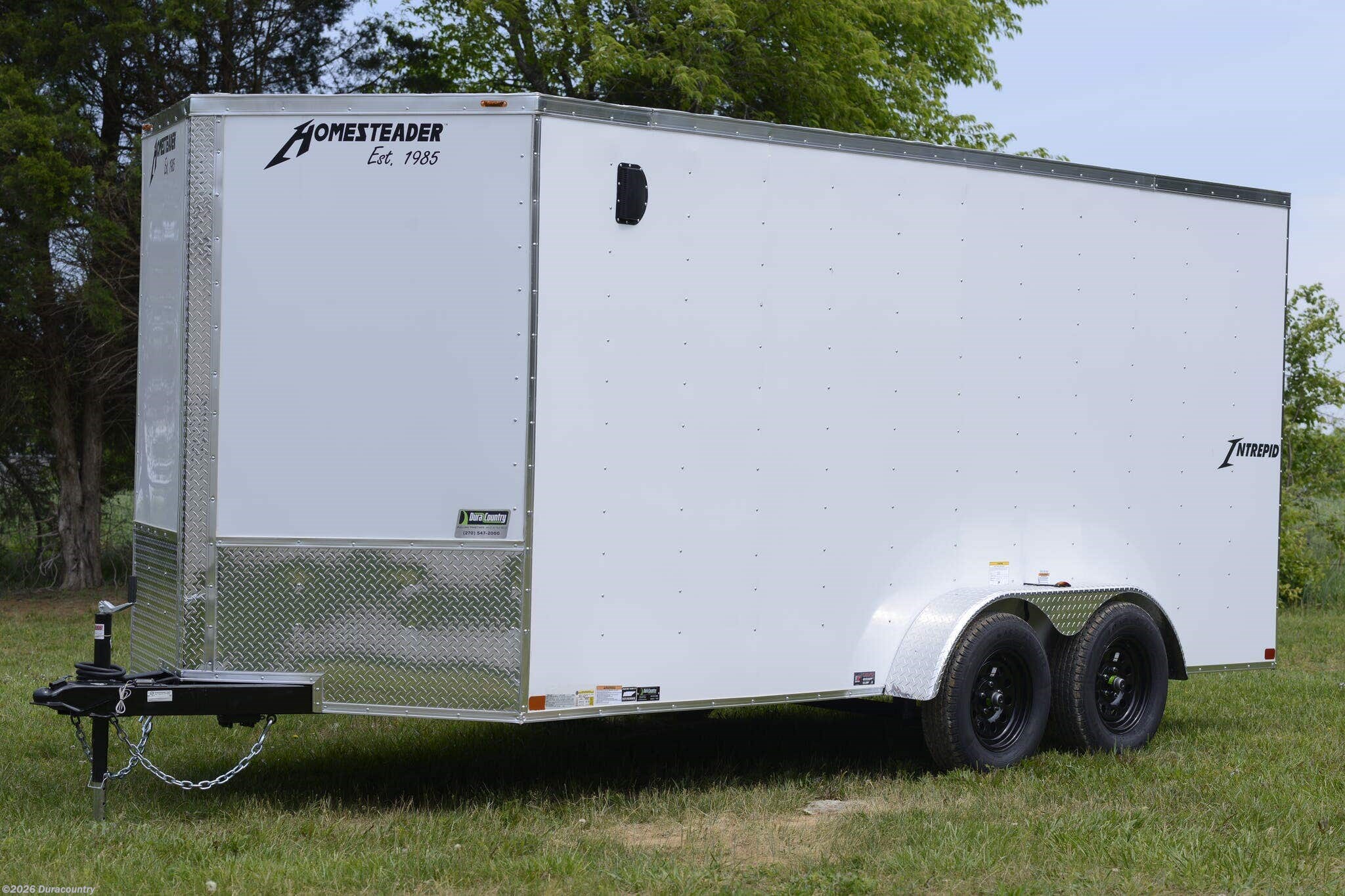 2027 Homesteader Intrepid 7' x 16' Cargo Trailer 7K - New Cargo Trailer for sale by Duracountry in Irvington, Kentucky