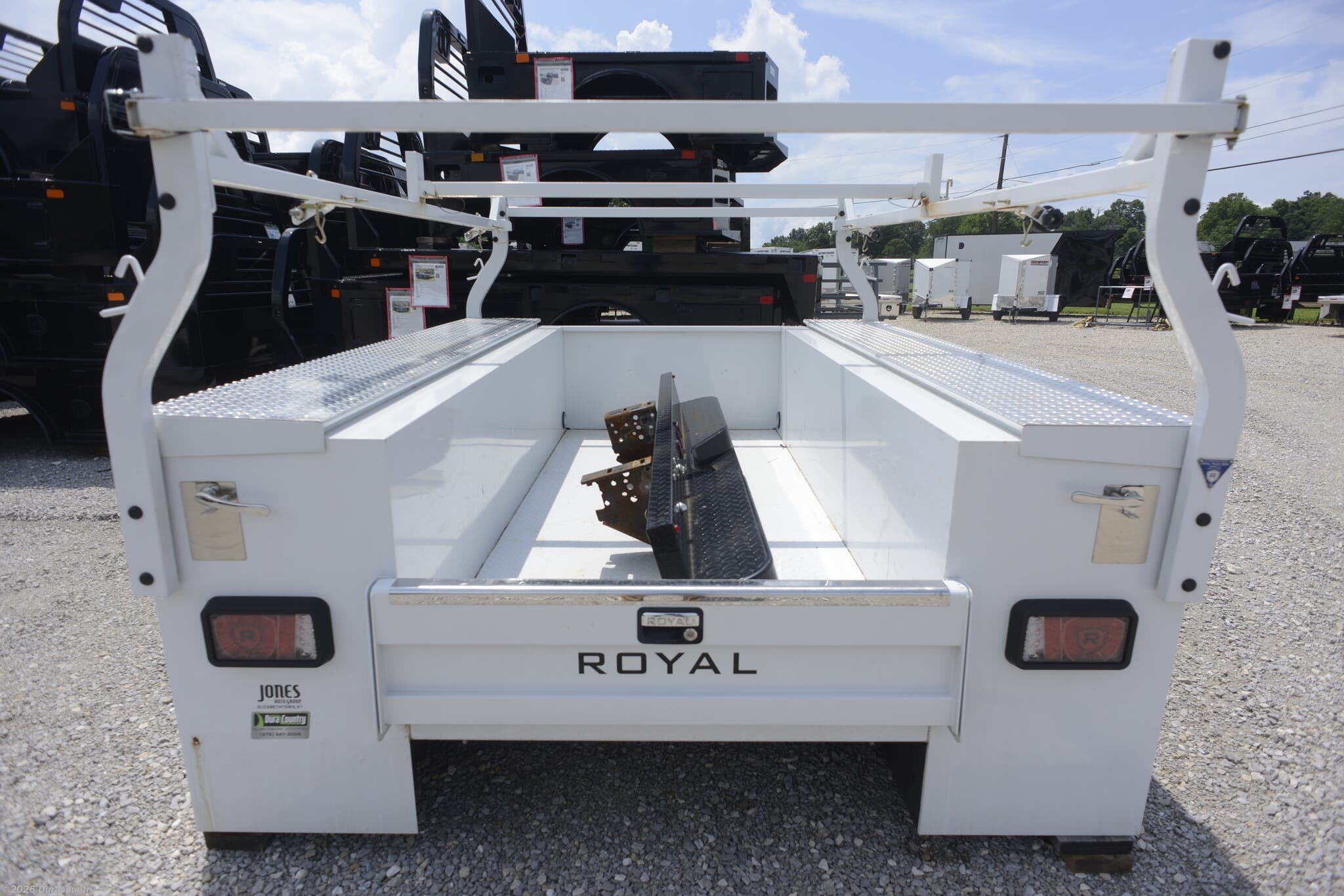 2024 Royal T Trailers 97" x 9' 4" Cab Chassis Service Body with L. Rack - Used Service Body for sale by Duracountry in Irvington, Kentucky