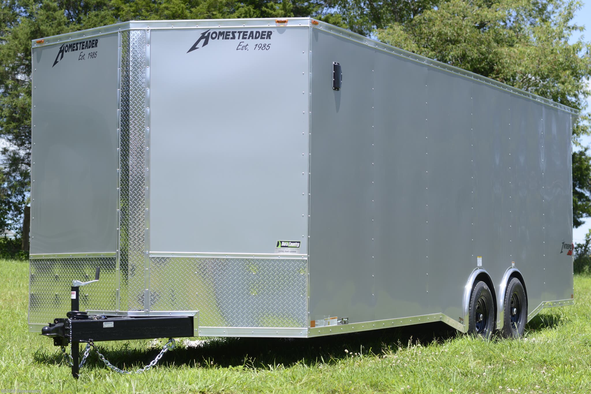 2027 Homesteader Intrepid 8.5' x 24' Tandem Axle Cargo Trailer 10.4K