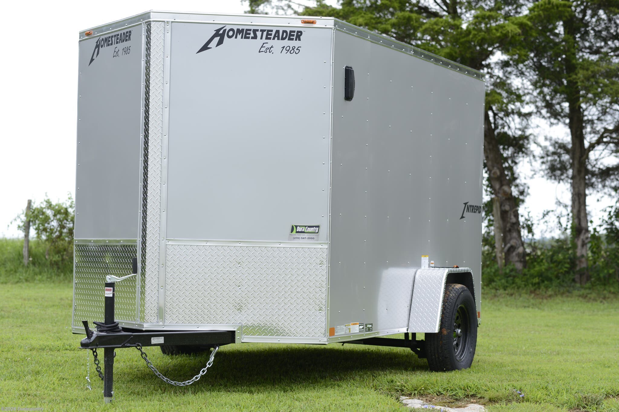 2027 Homesteader Intrepid 6' x 10' Single Axle Cargo Trailer 3.5K