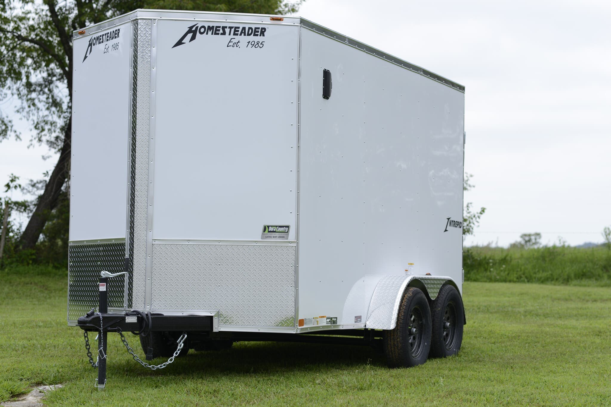 2027 Homesteader Intrepid 6' x 12' Tandem Axle Cargo Trailer 7K