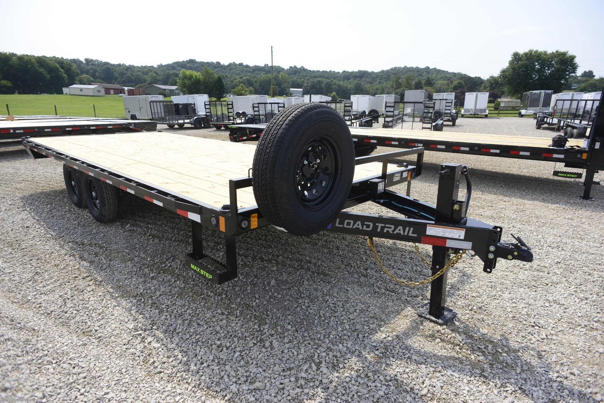 2027 Load Trail 102" x 20' Deck Over Pintle Hook Trailer 14K - New Deckover/Flat Deck Trailer for sale by Duracountry in Irvington, Kentucky