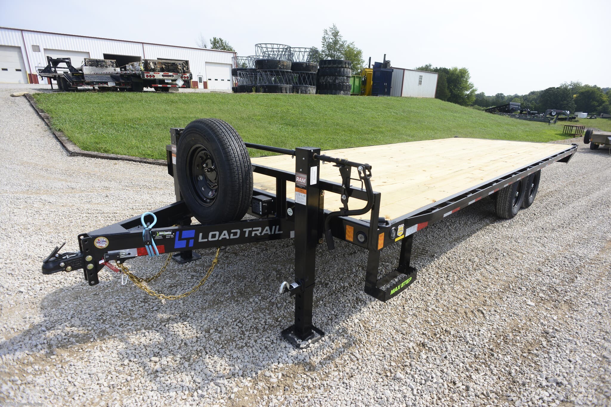 2027 Load Trail 102" x 24' Deck Over Pintle Hook Trailer 14K