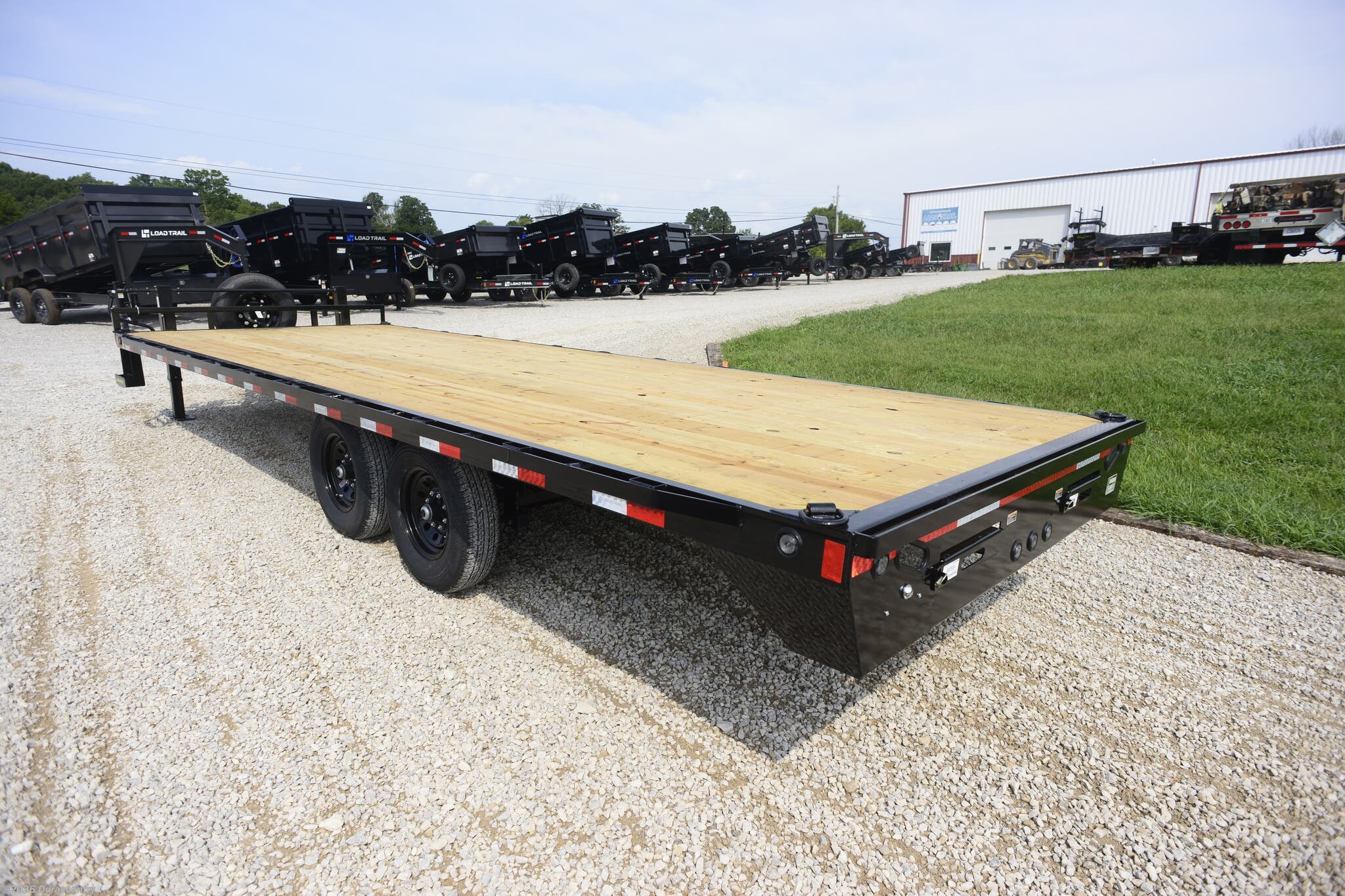 New 2027 Load Trail 102" x 24' Deck Over Pintle Hook Trailer 14K available in Irvington, Kentucky