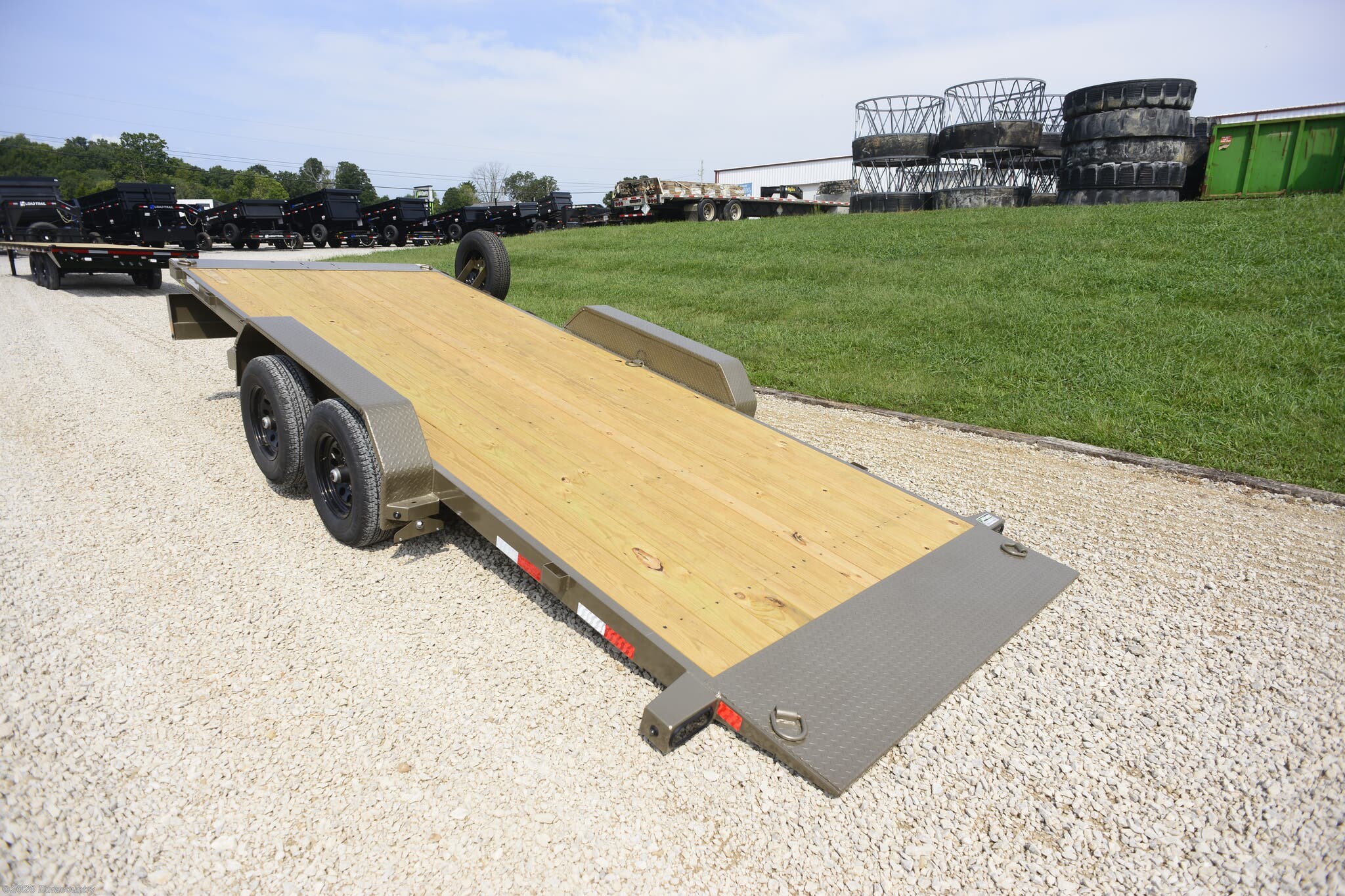 2027 TM 83" x 20' Tandem Axle Rapid Loader Tilt Deck by Load Trail from Duracountry in Irvington, Kentucky