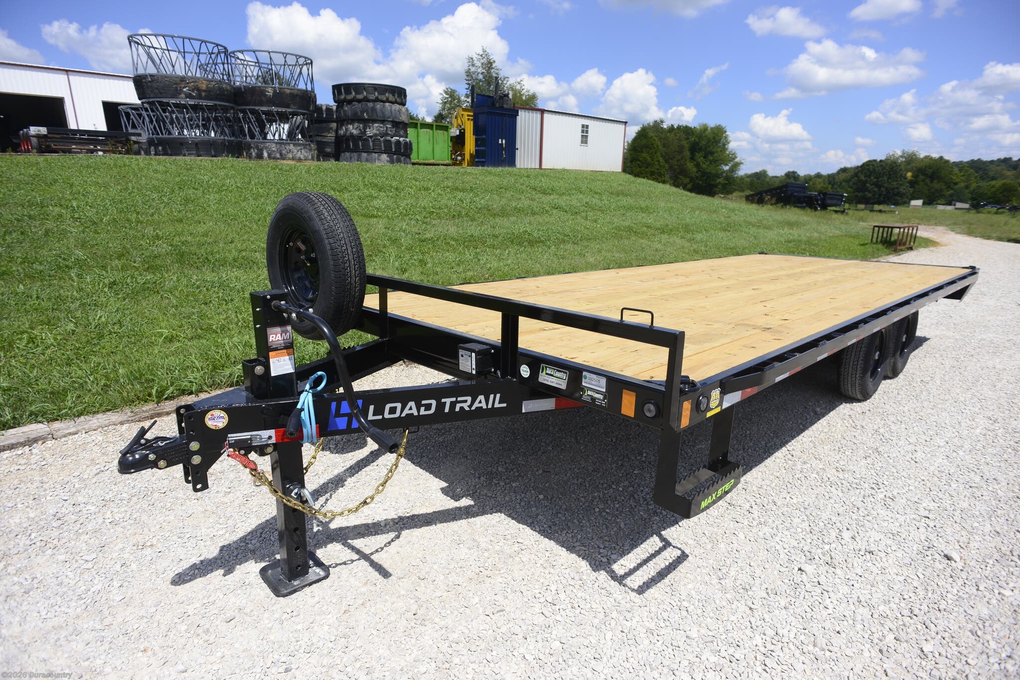 2027 Load Trail 102" x 22' Deck Over Pintle Hook Trailer 14K