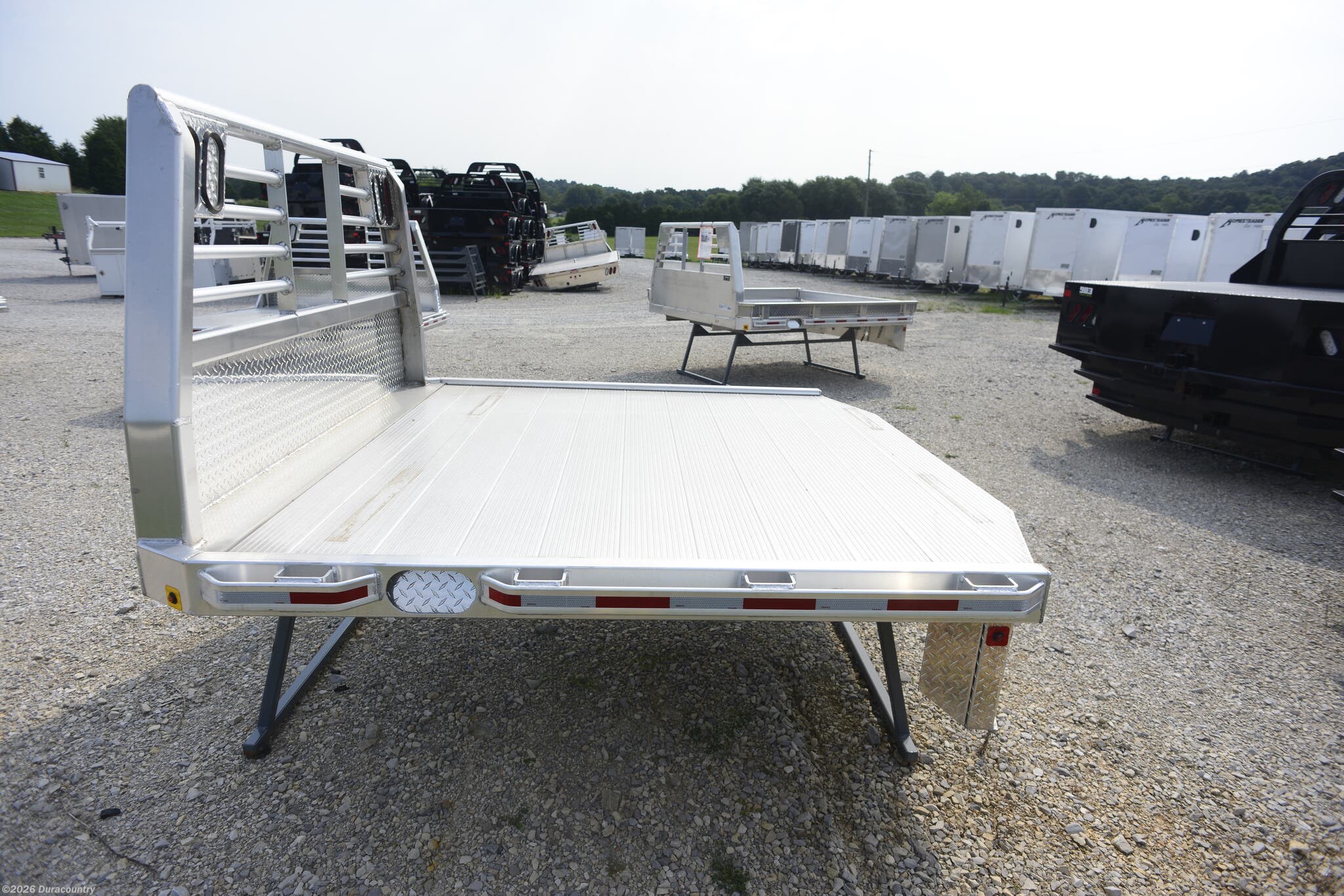 New 2026 Zimmerman 4000 XL 84" x 84" Unskirted Aluminum Flatbed available in Irvington, Kentucky