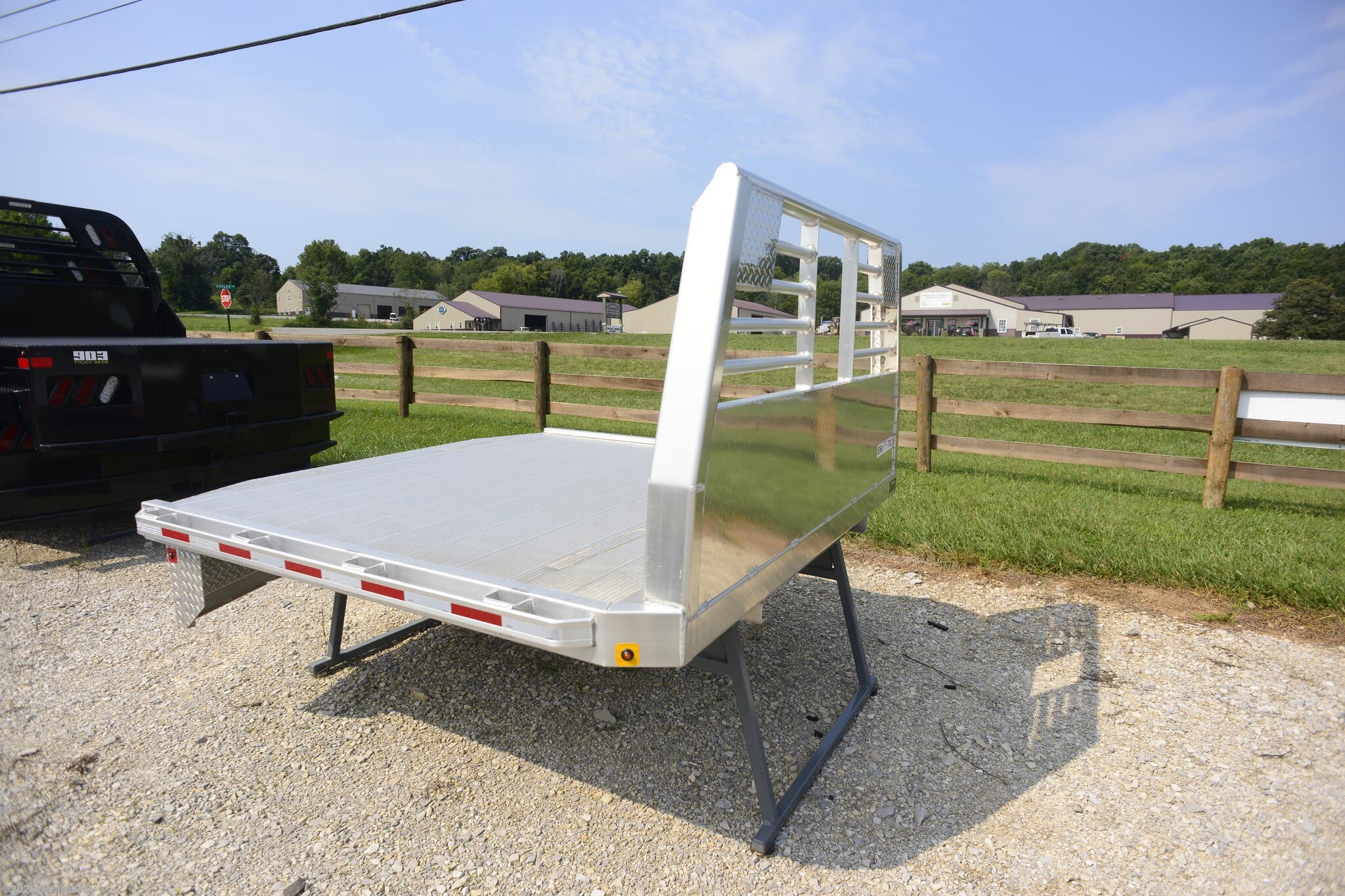 2026 Zimmerman 4000 XL 84" x 84" Unskirted Aluminum Flatbed - New Flat Bed Body for sale by Duracountry in Irvington, Kentucky