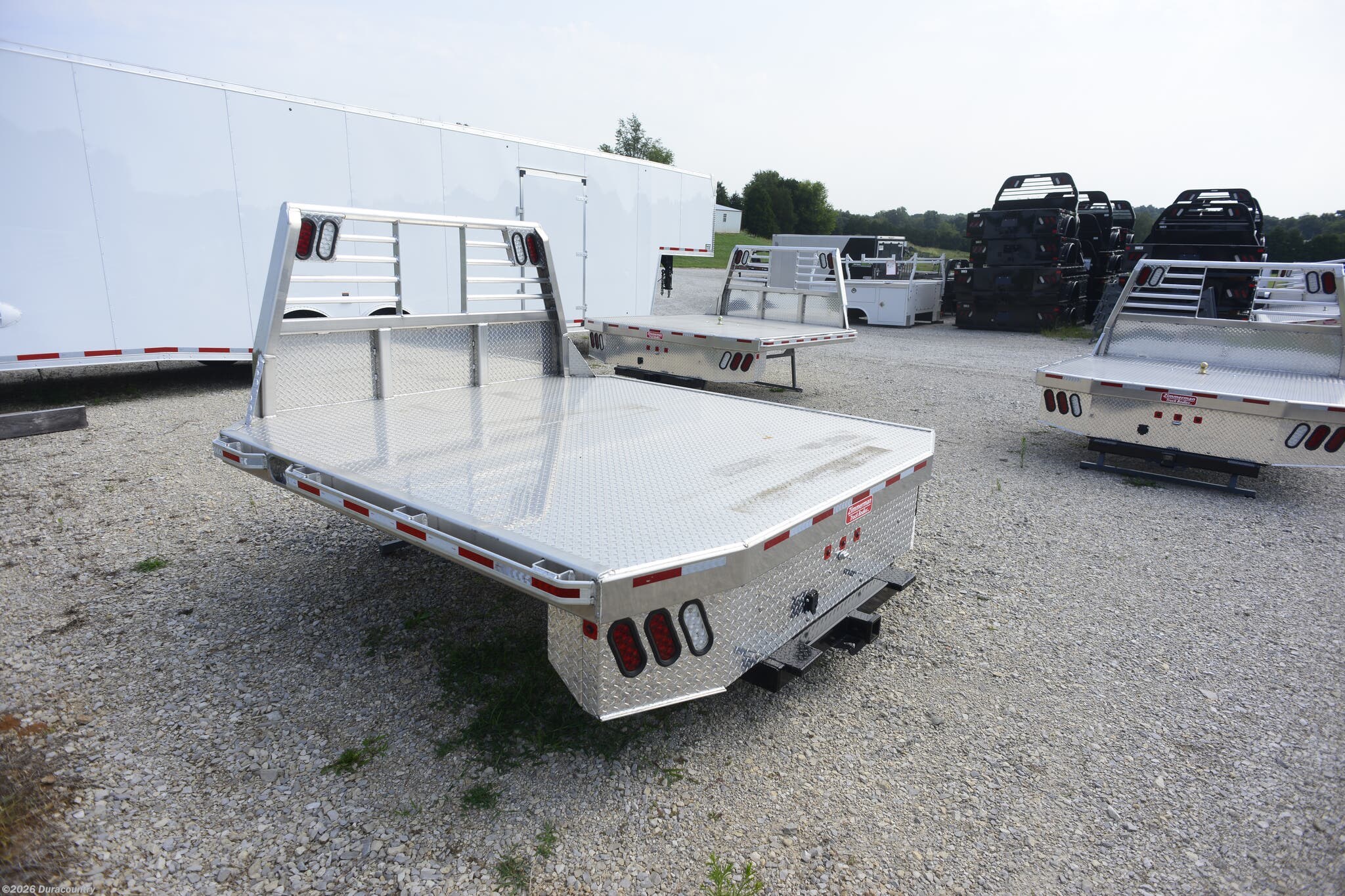 2026 Zimmerman 6000 XL 97" x 8' 6" Unskirted Aluminum Flatbed