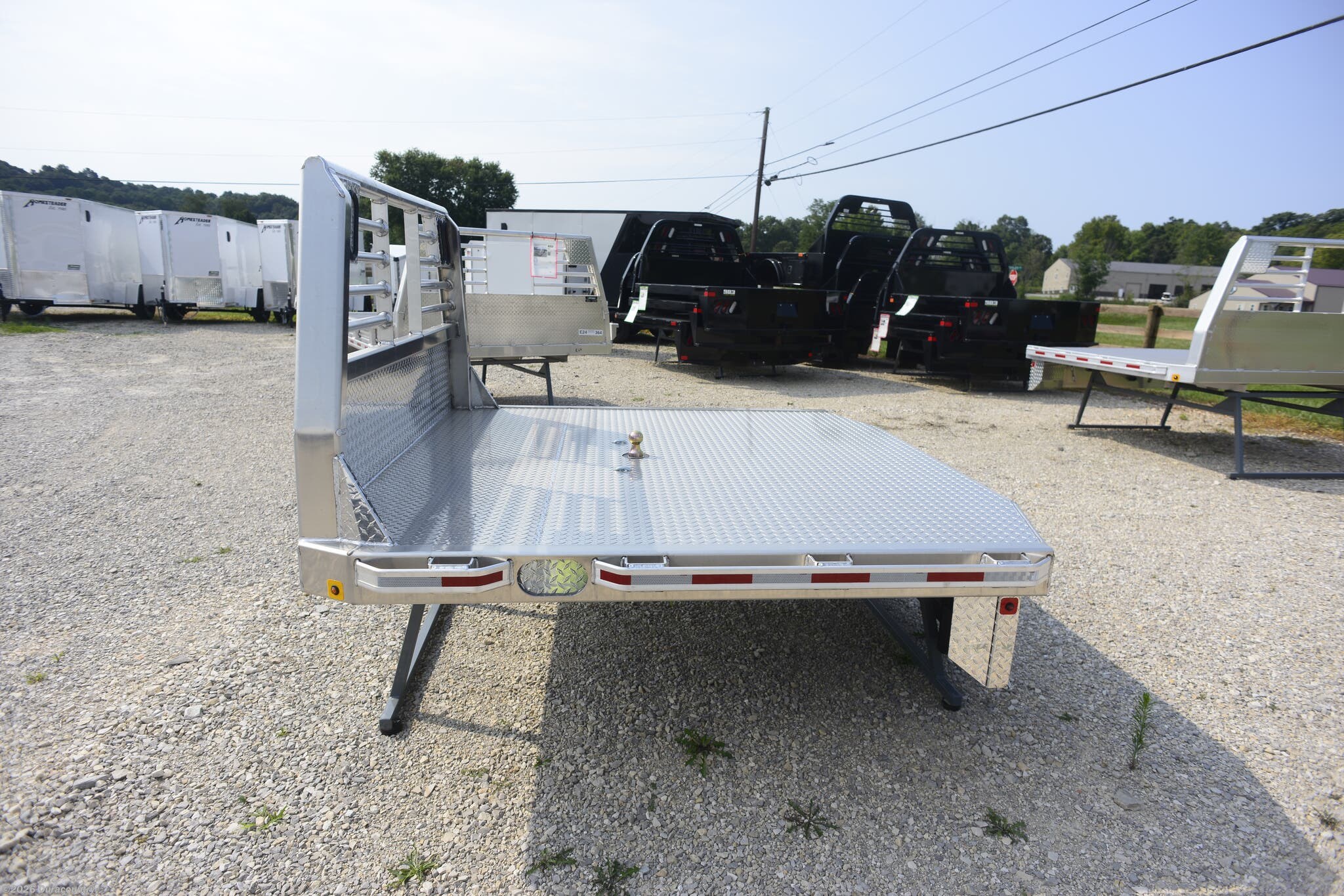 2026 6000 XL 84" x 84" Unskirted Aluminum Flatbed by Zimmerman from Duracountry in Irvington, Kentucky