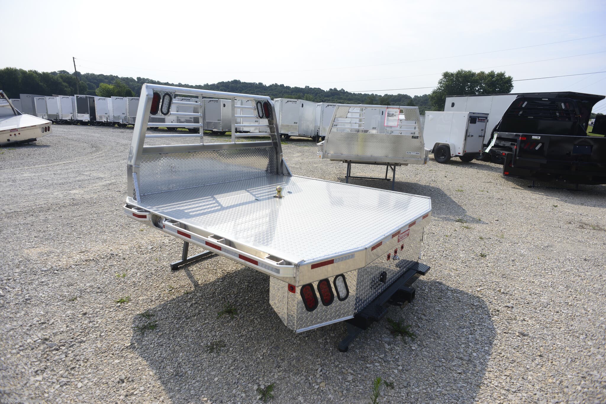 New 2026 Zimmerman 6000 XL 84" x 84" Unskirted Aluminum Flatbed available in Irvington, Kentucky