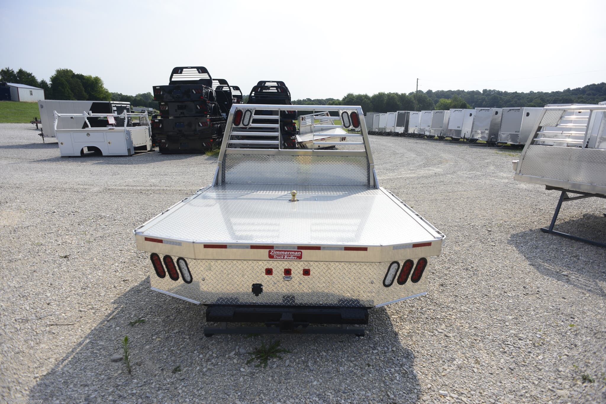 2026 Zimmerman 6000 XL 84" x 84" Unskirted Aluminum Flatbed