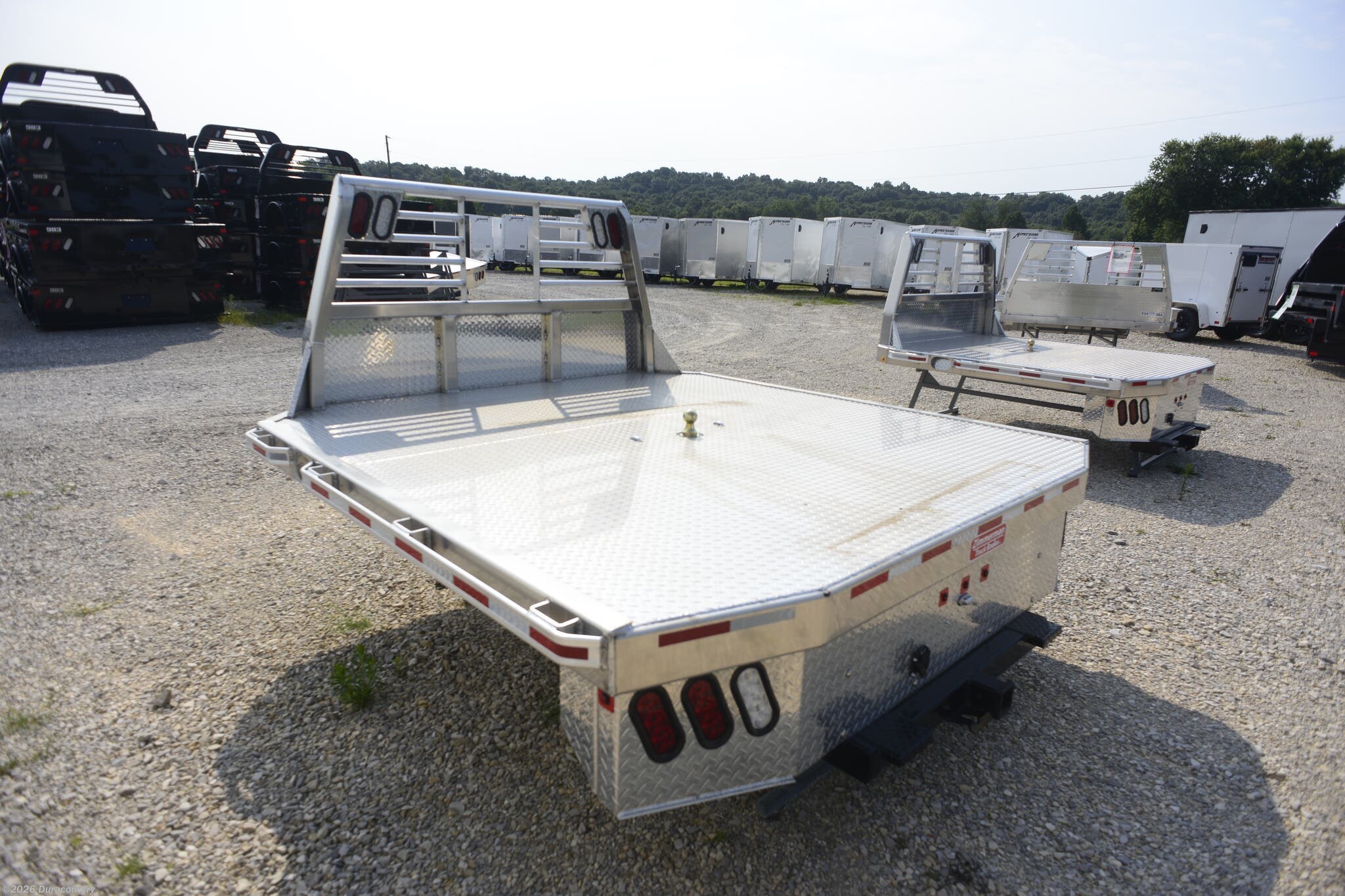 2026 Zimmerman 6000 XL 97" x 8' 6"  Unskirted Aluminum Flatbed