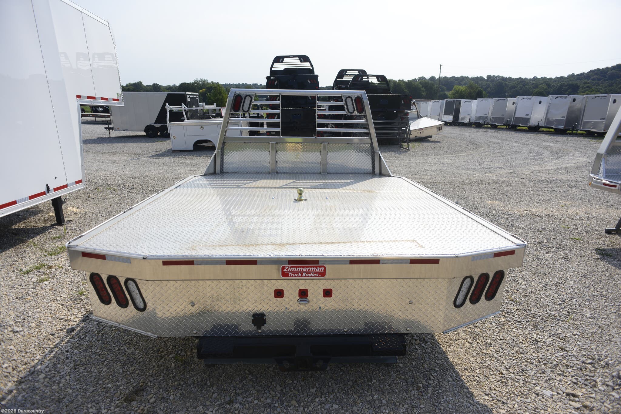 New 2026 Zimmerman 6000 XL 97" x 8' 6"  Unskirted Aluminum Flatbed available in Irvington, Kentucky