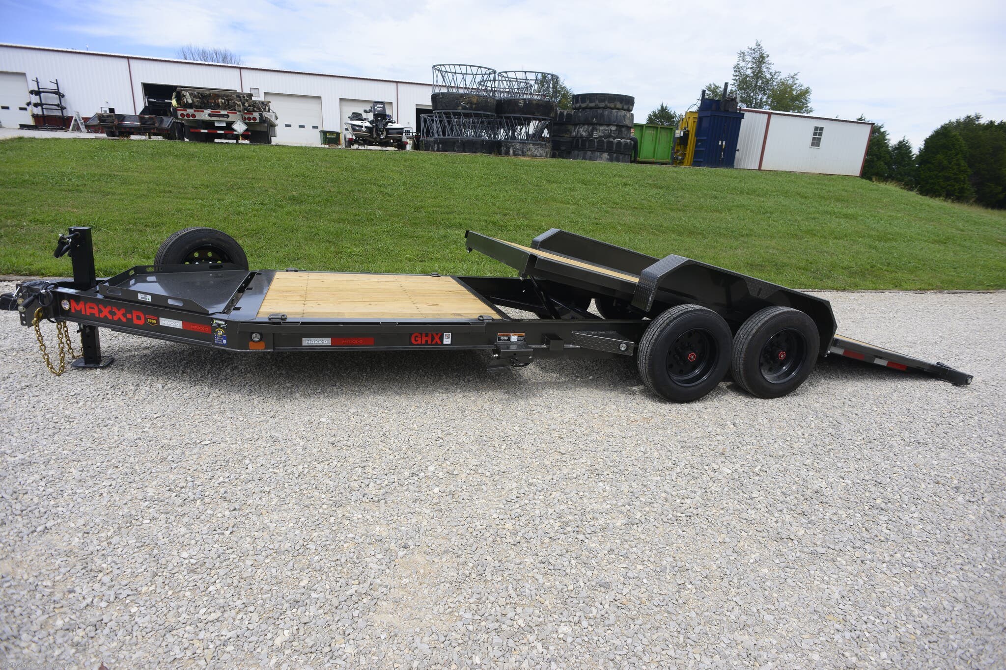 2027 MAXX-D 83" X 22' HD I-Beam Gravity Equipment Tilt 17.5K