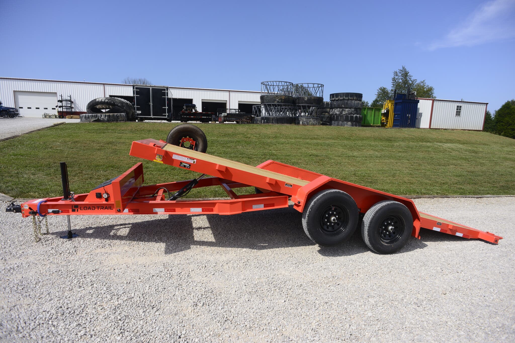 2027 Load Trail 83" x 20' Tandem Axle Rapid Loader Tilt Deck 14K