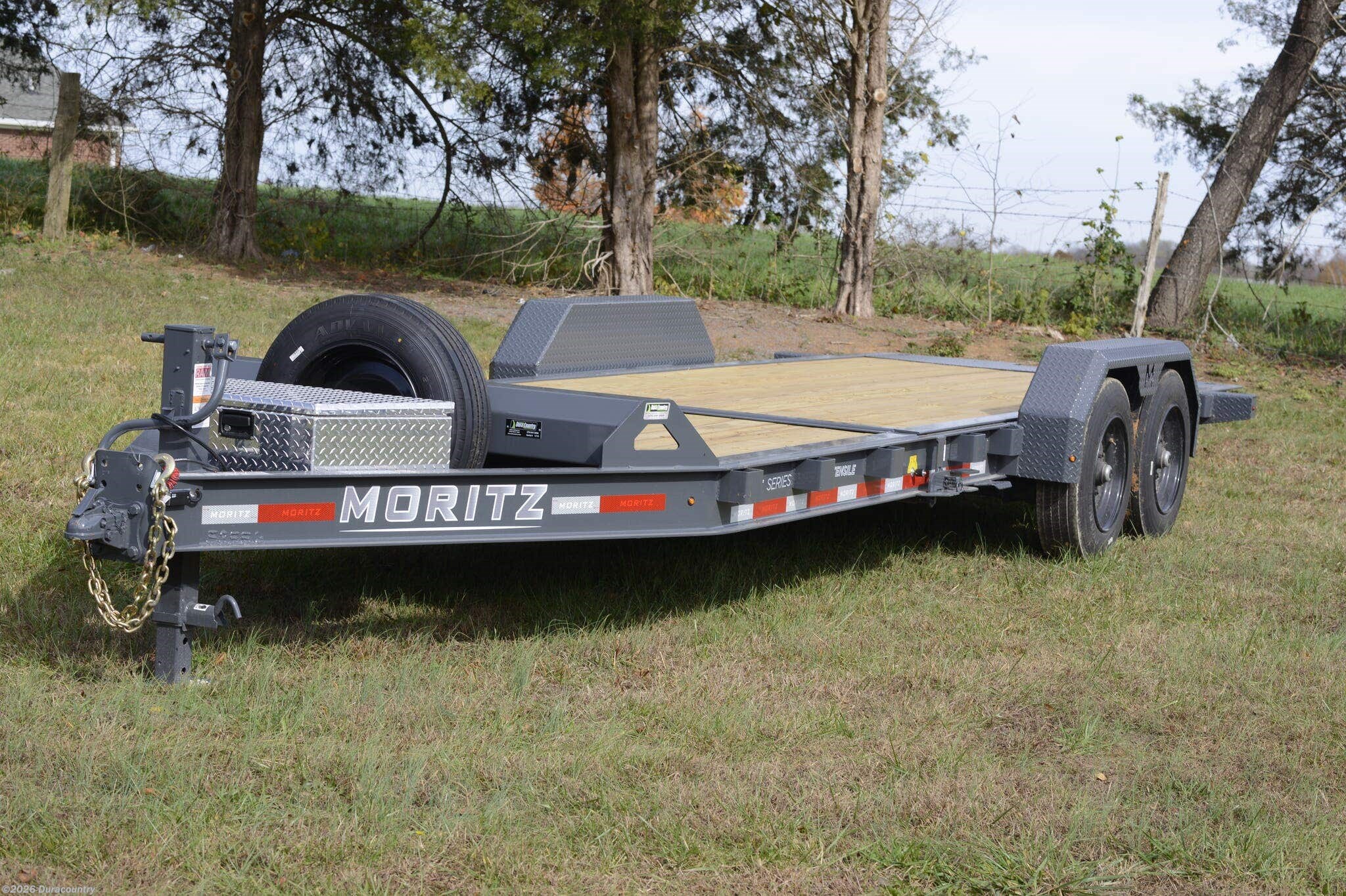2027 Moritz ELH GT Series 81.5" x 22' Gravity Tilt Bumper Pull 16K
