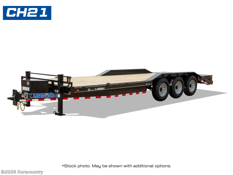 2026 Load Trail CH 83" x 22' Triple Axle Equipment Trailer