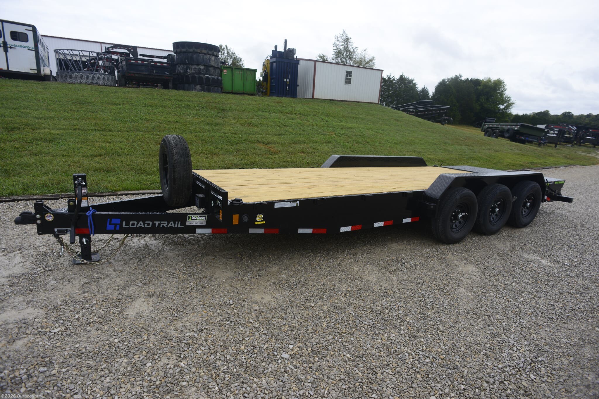 2027 Load Trail CH 83" x 22' Triple Axle Equipment Trailer 21K