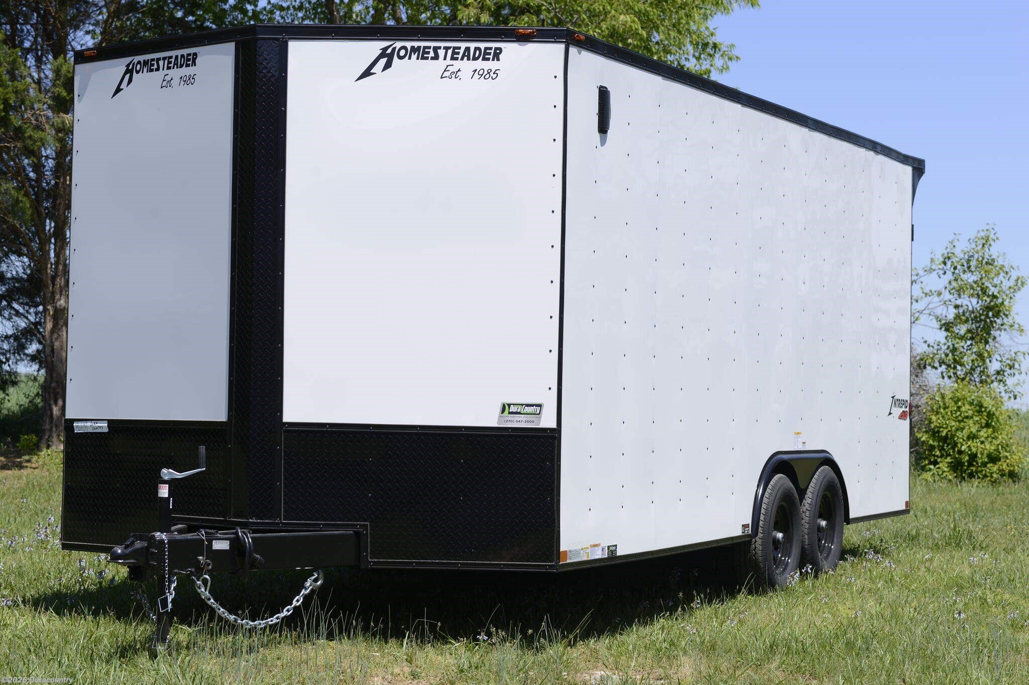 2027 Homesteader Intrepid 820IH 8.5' x 20' Tandem Axle Cargo Trailer 10.4K