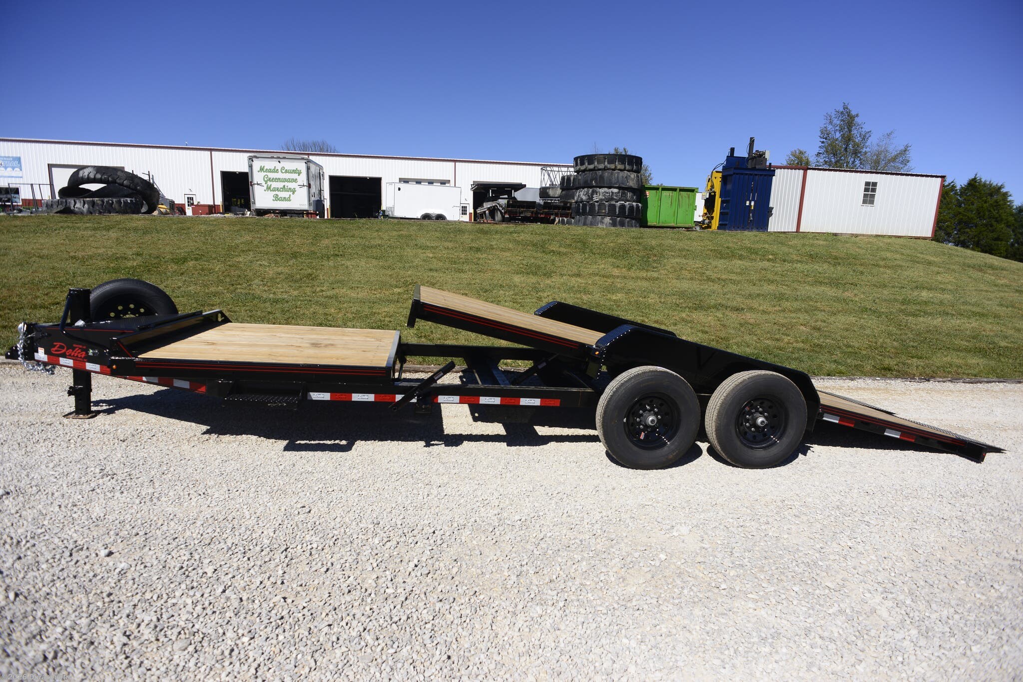 2027 Delta 27TB 84" x 22' Gravity Tilt Bumper Pull 14K