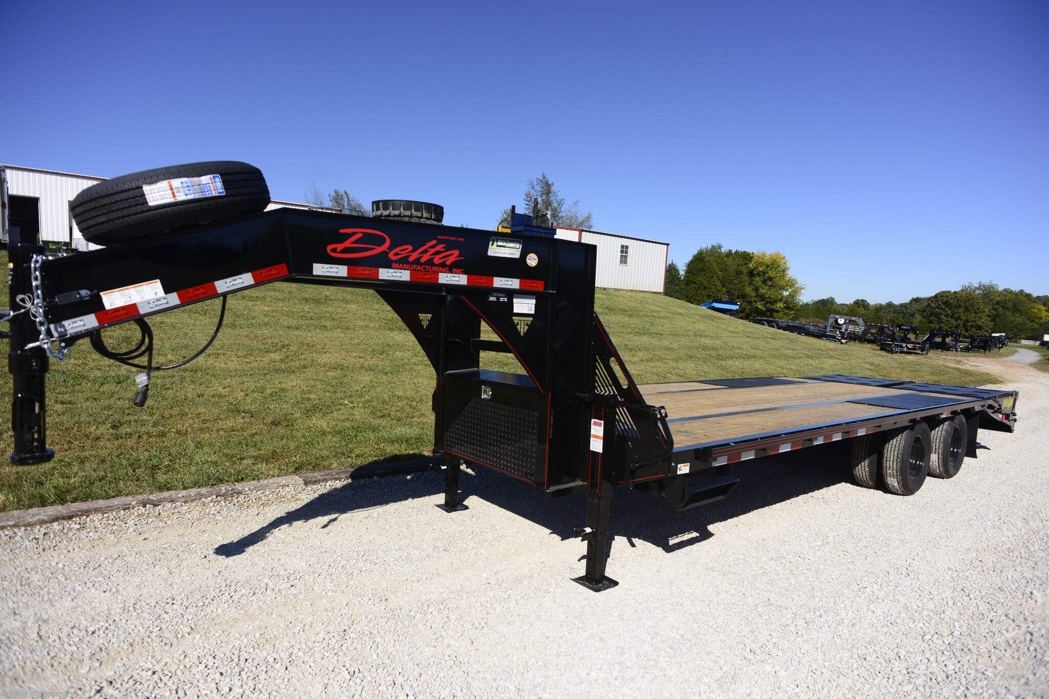 2027 Delta 210GN 102" x 25' Gooseneck Flatbed Deckover 23.4K
