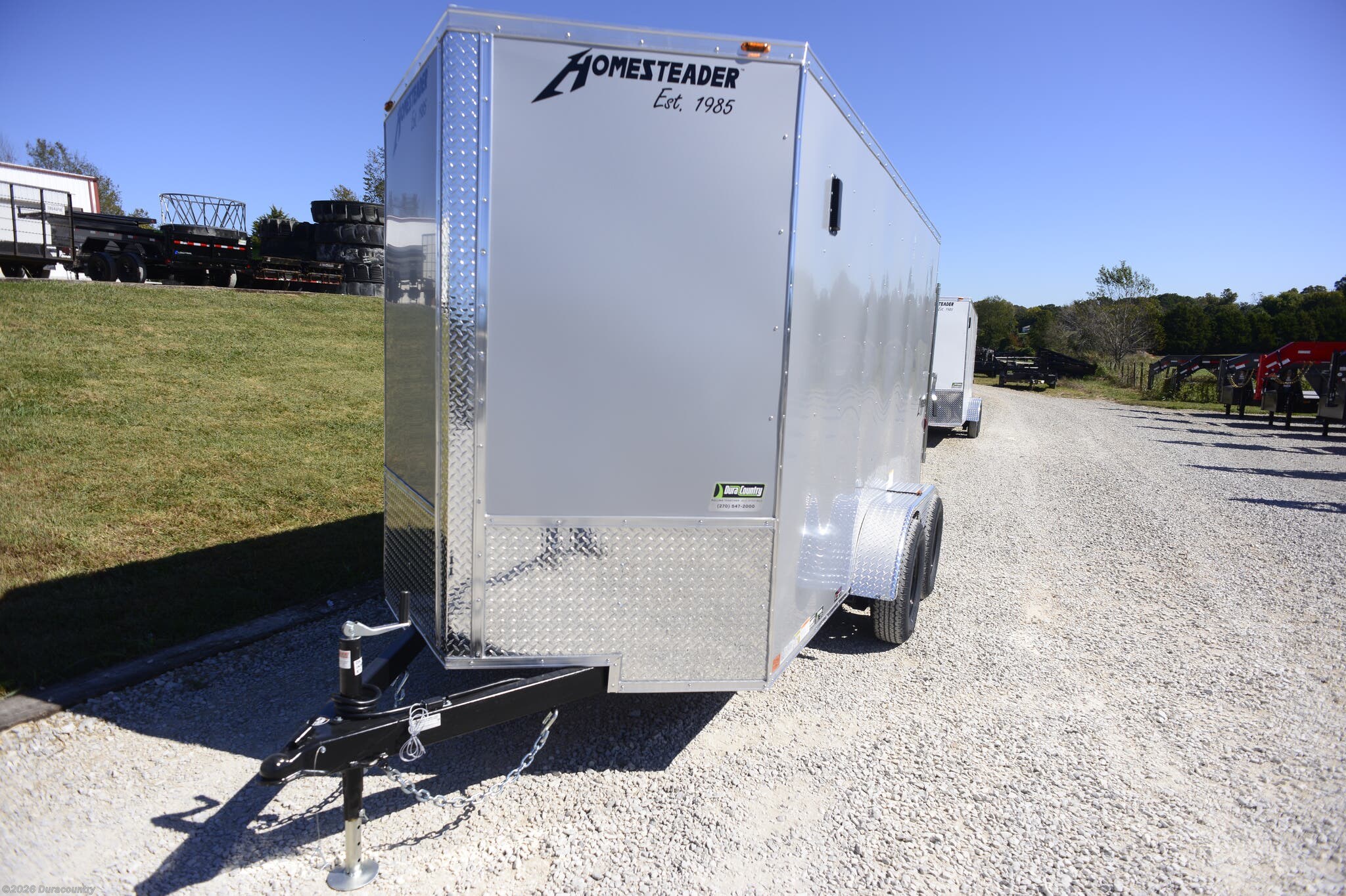 2027 Homesteader Intrepid 6' x 12' Tandem Axle Cargo Trailer 7K