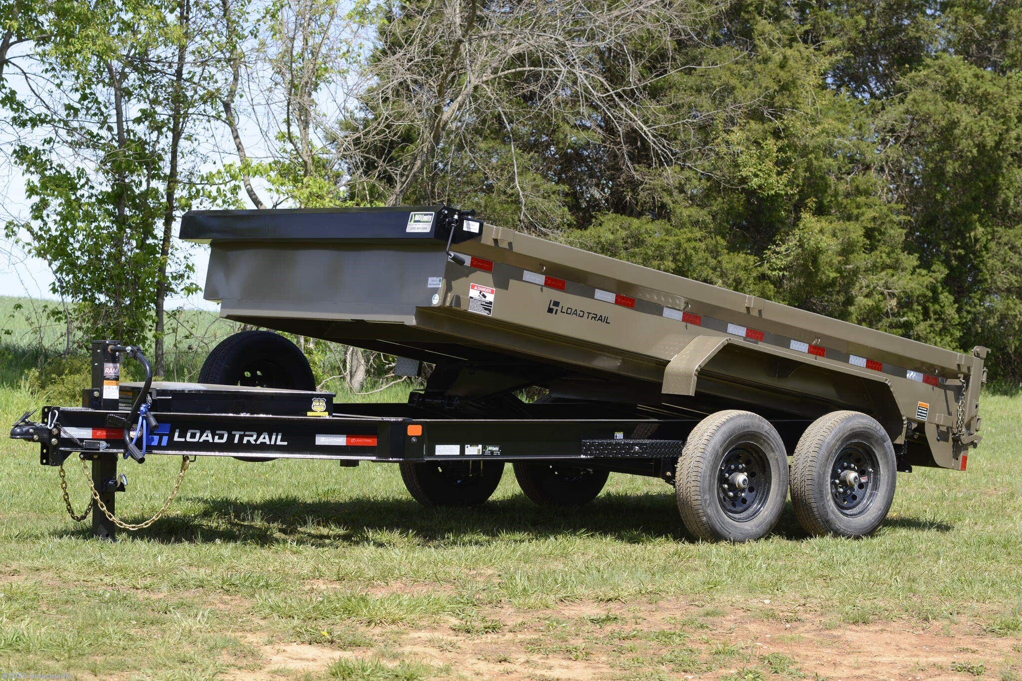 2026 Load Trail DE 83" x 14' Tandem Axle Dump Trailer 14K