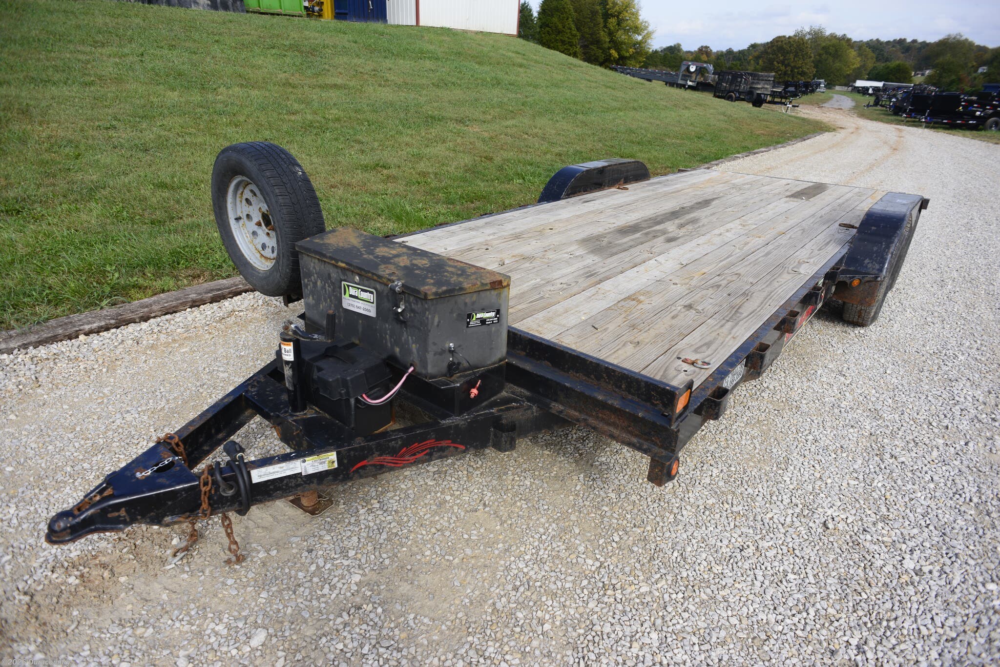2021 7×18 Car Hauler Trailer photo 2