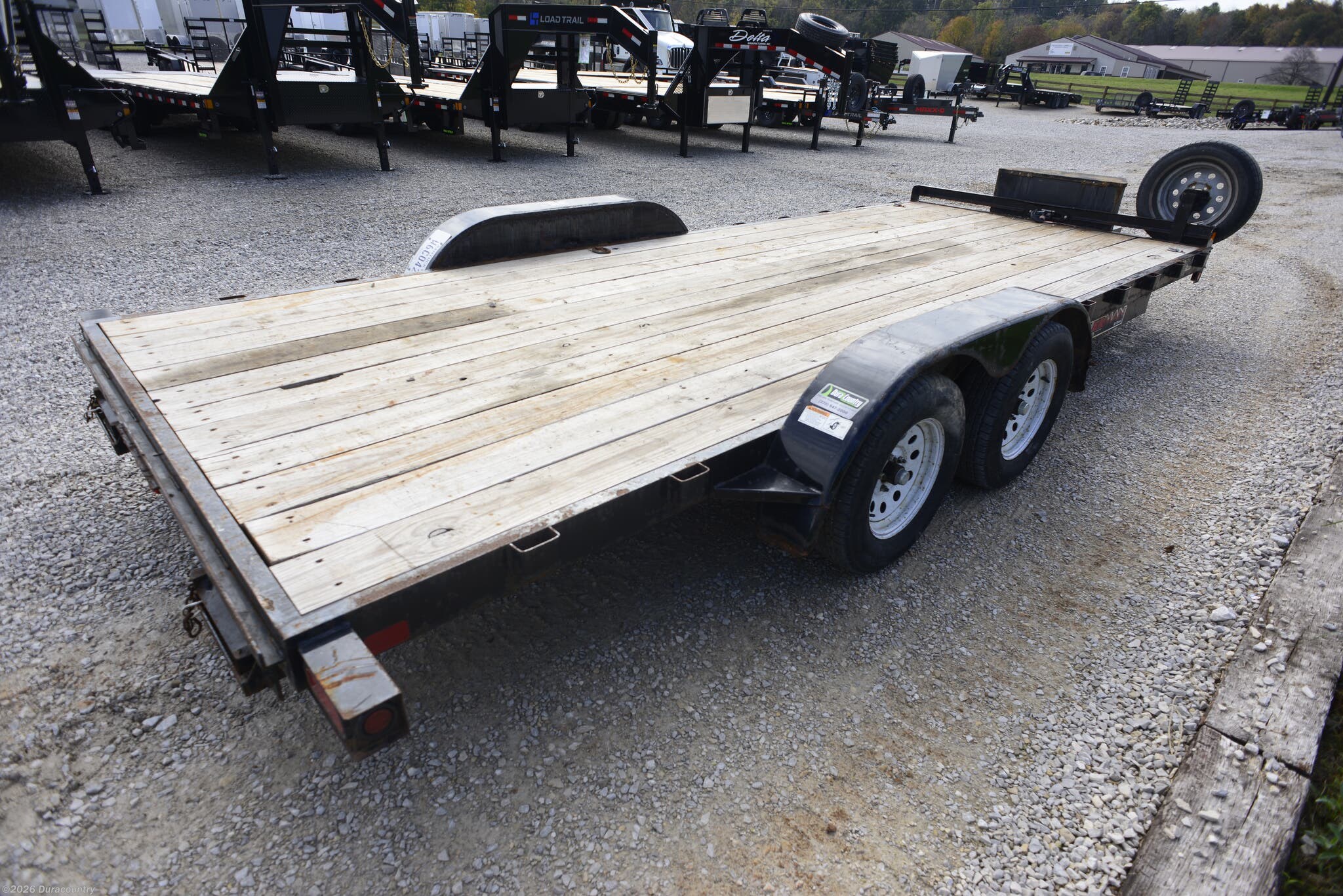 2021 7×18 Car Hauler Trailer photo 7