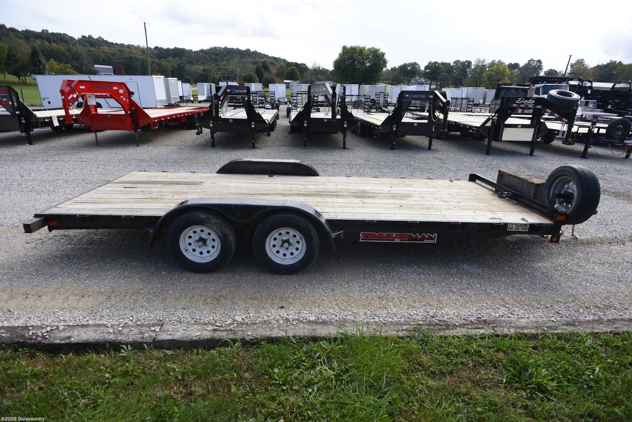 2021 7×18 Car Hauler Trailer photo 8