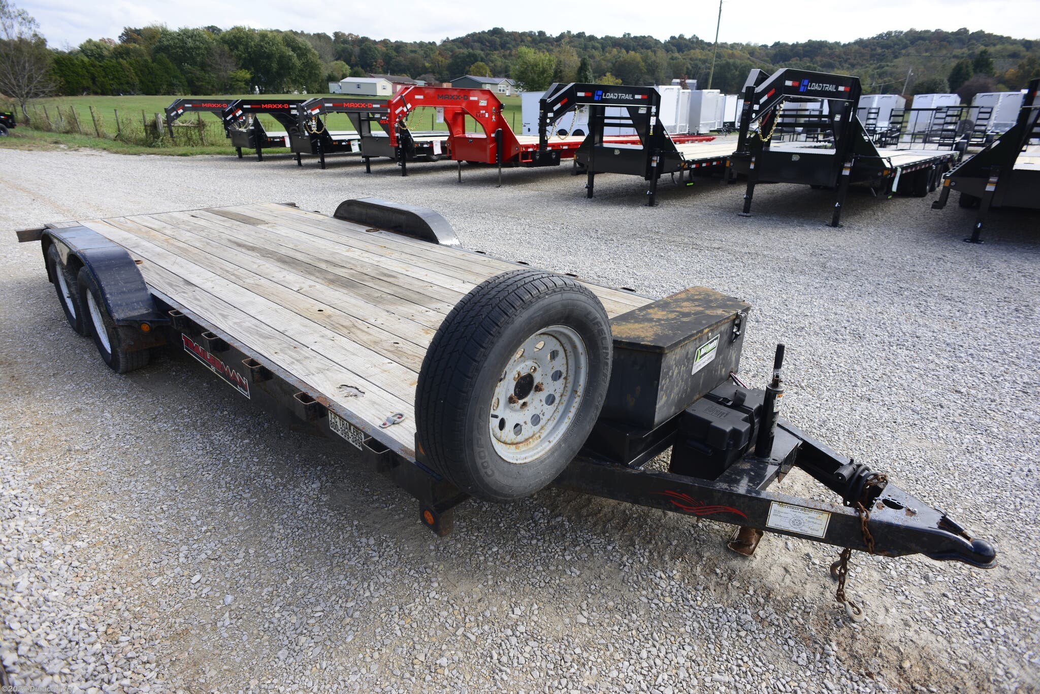 2021 7×18 Car Hauler Trailer photo 9