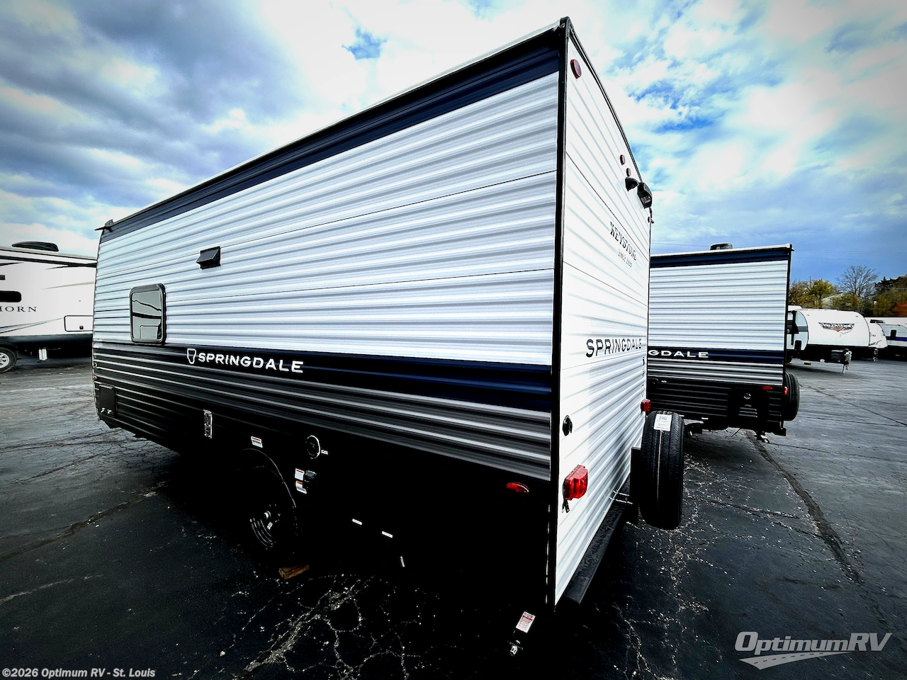 2026 Keystone Springdale Mini 1700FQ - New Travel Trailer For Sale by Optimum RV - St. Louis in Festus, Missouri features Awning