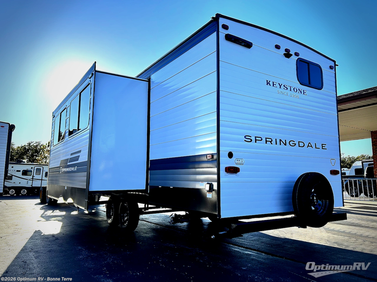 2026 Keystone Springdale Classic 269DBC - New Travel Trailer For Sale by Optimum RV - Bonne Terre in Bonne Terre, Missouri features Awning, Slideout