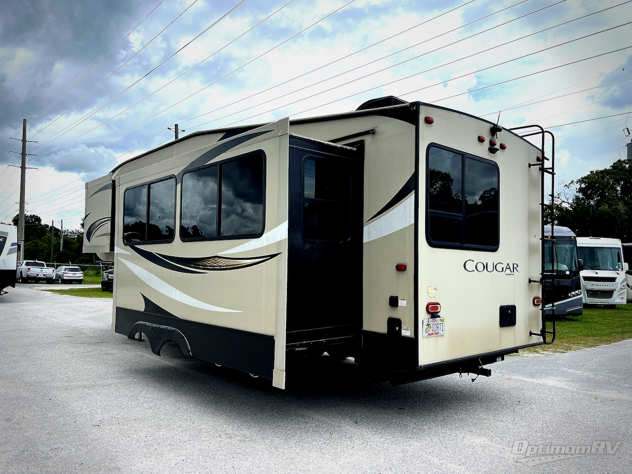 2019 Keystone Cougar Half-Ton Series 25RES - Used Fifth Wheel For Sale by Optimum RV - Bonne Terre in Bonne Terre, Missouri features Slideout, Awning