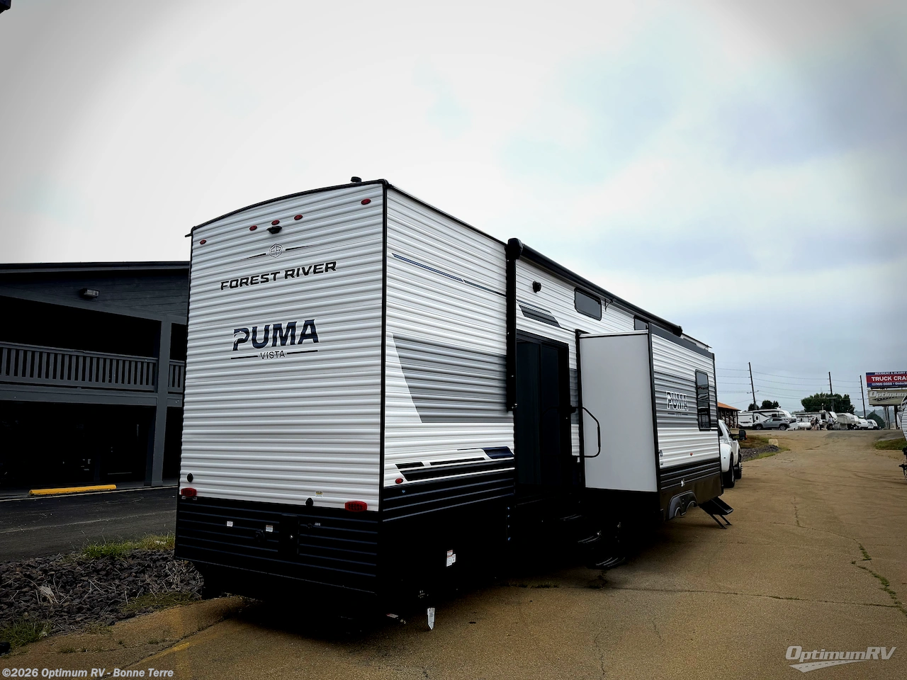 2027 Forest River Puma Vista 420LFT - New Destination Trailer For Sale by Optimum RV - Bonne Terre in Bonne Terre, Missouri features Awning, Slideout