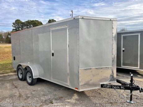 &lt;p&gt;Built 16&amp;rdquo; on center, 3/4&amp;rdquo; plywood floors, 3/8&amp;rdquo; plywood walls, 6&amp;rsquo;3&amp;rdquo; ceiling,thermal headliner in ceiling, rear ramp door with full extension flap, side door with flush deadbolt lock, 3,500 pound axles with brakes and 15&amp;rdquo; radial tires, all LED lights, 2 5/16&amp;rdquo; coupler. Financing available with approved credit application.&lt;/p&gt;