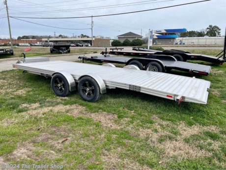 &lt;p&gt;Hydraulic Drop Deck ! Load the lowest car you&amp;rsquo;ve got ! All aluminum, only weighs 1980 pounds, 3,500 pound torsion axles with brakes and radial tires, wired and wireless remote to raise and lower deck, all LED lights, deck is 82&amp;rdquo;x20&amp;rsquo;. Demco 2 5/16&amp;rdquo; coupler, 4 sliding D rings. Financing available with approved credit application.&lt;/p&gt;