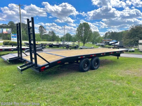 &lt;p&gt;7,000 pound axles with brakes and Radial tires, treated wood deck, dove tail, fold down ramps with stabilizers, all LED lights, adjustable 2 5/16&amp;rdquo; coupler, pintle ring available. Financing available with approved credit application.&lt;/p&gt;