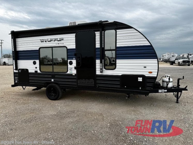 Used 2023 Forest River Cherokee Wolf Pup 16FQ- available in Ottawa, Kansas